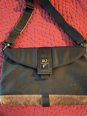 Waterfield/SF Bags Laptop Bag with Brown Leather Trim